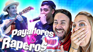 ESPAÑOLES REACCIONAN a PAYADORES vs RAPEROS ¿QUIEN GANARA [upl. by Tizes]