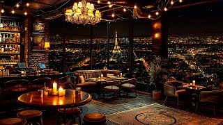 Elegant Jazz Saxophone in Paris Luxury Bar Ambience  Relaxing Background Music for Stress Relief [upl. by Grishilde172]