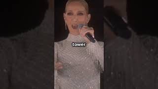 Celine Dions Heartfelt Eiffel Tower Performance at Olympics [upl. by Erapsag]