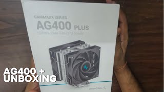 Deepcool AG400 Plus Unboxing amp First Impression [upl. by Efeek]