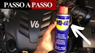 Como limpar o motor do Azera v6 com WD40 [upl. by Alejo]