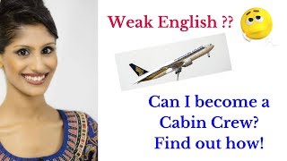 Weak English Cabin Crew  Cabin Crew Interview  Singapore Airllines [upl. by Flossy]