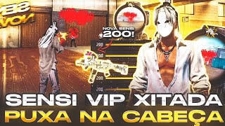 SENSI ATUALIZADO 2024🔥 a MELHOR SENSIBILIDADE COM e SEM DPI para SUBIR CAPA no FREE FIRE  DPI [upl. by Nylakcaj]