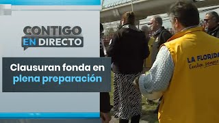 LA FLORIDA Municipio canceló fonda en plena preparación  Contigo en Directo [upl. by Bhatt]