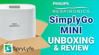 Philips Respironics SimplyGo Mini Portable Oxygen Concentrator  Unboxing amp REVIEW [upl. by Lougheed700]