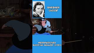 Reused Voice Actors in Old Disney Movies Barbara Luddy [upl. by Naujej976]