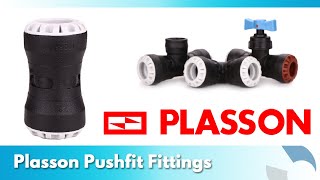 Plasson Pushfit Fittings [upl. by Seavey366]