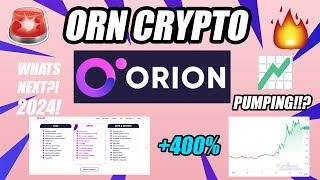 ORN COIN PUMP Is ORION PROTOCOL Going Up To The MOON or CRASHING ORN COIN ANALYSIS 2024 [upl. by Eineg605]