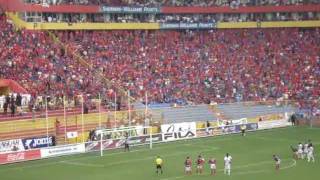 1°Gol de Alianza vs fas Final 1552011 Gol Fito Zelaya [upl. by Rebmetpes]