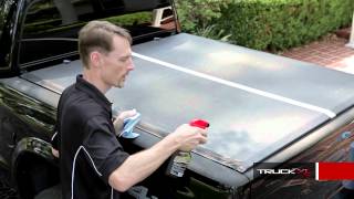 How To Clean A Tonneau Cover  Maintenance  AutoCustomscom [upl. by Grindle838]