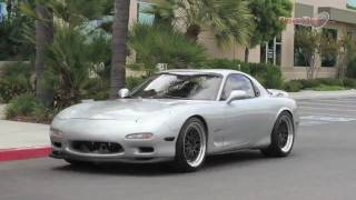 Mazda RX7  Corvette Z06 Motor  Dent Time Ride a Long Episode 3  Dent Bumper Repair [upl. by Esimaj]