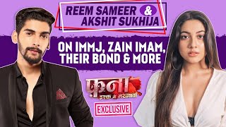 Fanaa  Ishq Mein Marjawan Reem Shaikh amp Akshit Sukhija On Their Character Bond With Zain amp More [upl. by Garrott360]