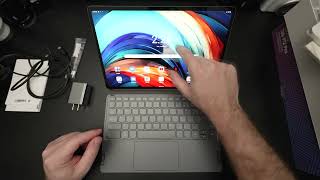 Lenovo Tab P12 Pro Keyboard Bundle Unboxing [upl. by Kissiah]