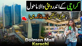 Explore Pakistans Biggest Shopping Mall  Dolmen Mall Clifton Karachi  Luxury Buildings in Karachi [upl. by Nivlak29]