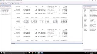 Stata 2SLS with ivregress [upl. by Aseral]