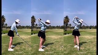 Lee HyeonJi ProGolfSwing [upl. by Anibla]