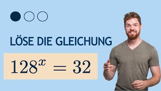 Exponentialgleichung lösen mit Logarithmus Exponentialgleichung Aufgabe in Mathe einfach verstehen [upl. by Ranique339]