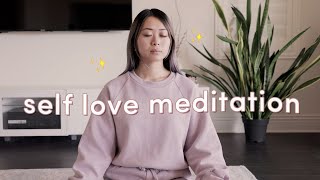 Guided Meditation for Self Love 💗 [upl. by Rabush]