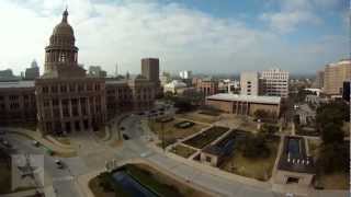 Texas Capitol Drone Video [upl. by Hulton]