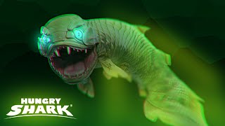 Hungry shark primal Rhizodus Gameplay WALKTHROUGH [upl. by Bomke472]