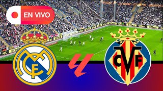 🔴 LIVE REAL MADRID VS VILLARREAL  Spanish LALIGA 202425  eFootball PES 21 Simulation [upl. by Dikmen]