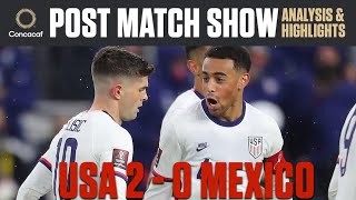 USA 2  0 Mexico Full Highlights Analysis amp Reaction  Concacaf World Cup Qualifiers [upl. by Tireb]