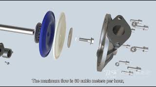 GODO diaphragm pump assembly [upl. by Glassman]