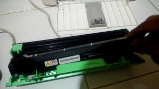 Cara reset toner fuji xerox p115w tanpa flag gear [upl. by Enad880]