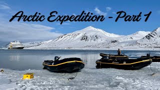 Svalbard Arctic Expedition Part 1 on Quark Expeditions Ultramarine  THE START [upl. by Irak599]