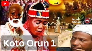 Koto Orun Part 1  Full Movie of Old Epic Yoruba Film  Ajileye Film Production [upl. by Shafer]