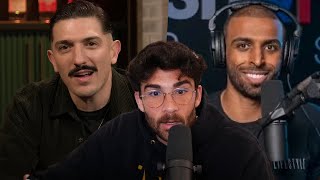 Andrew Schulz DESTROYS Fresh amp Fit  Hasanabi reacts [upl. by Ahsikad]