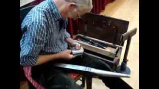 TINSMITH CRAFTSMAN AT WORK ITM amp BTAP CULTURAL DAY IN BALLYFERMOT CIVIC CENTRE 24 08 2013 PT 1 [upl. by Atihana]