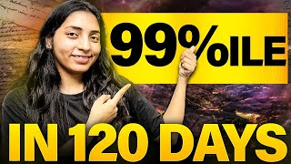 99 percentile in 120 days  Complete Strategy with Planner and Checklist [upl. by Rimas]