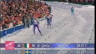 15 km fri teknikk K  Lillehammer OL  13 februar 1994 [upl. by Bevan]