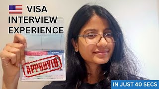 MY US VISA INTERVIEW EXPERIENCE  MUMBAI CONSULATE  MS IN USA 🇺🇸 [upl. by Notserp]