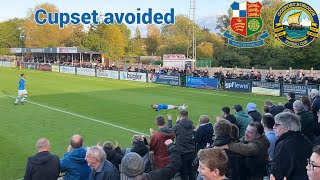 Embarassing FA Cup Exit Avoided  Wealdstone FC vs Gosport Borough FC [upl. by Thain]