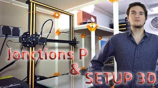 IMPRESSION 3D  MEUBLE A JONCTION P MON SETUP 3D [upl. by Eilrahs]