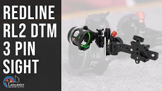 Redline RL2 DTM 3 Pin Compound Bow Sight [upl. by Adanar]