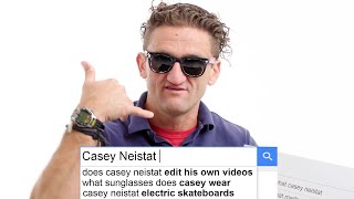 Casey Neistat Answers The Webs Most Searched Questions  WIRED [upl. by Katushka524]