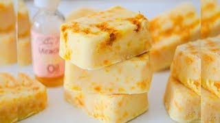 How to Make Citrus Orange Zest Soap DIY Orange Zest Soap Recipe and Making Tutorial for Beginners [upl. by Lithea]