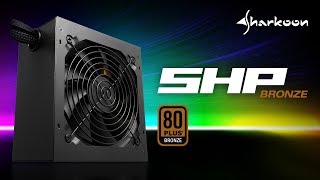 Sharkoon SHP Bronze ATX POWER SUPPLY [upl. by Anwad]