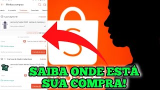 Como Rastrear PEDIDOS na Shopee 2023 [upl. by Connel]