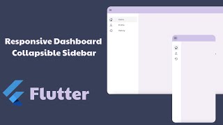 Flutter Tutorial Collapsible Sidebar Design for Admin Dashboard [upl. by Anelagna470]