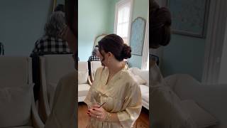 Sleek Low Bun on Long Thick Hair  Bridal Hairstyle [upl. by Kursh]