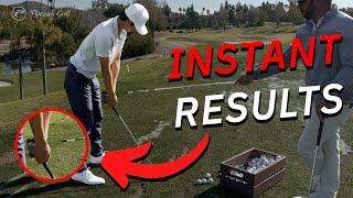 One Simple Tip To CHANGE Your Swing  2 Easy Drills [upl. by Landsman]