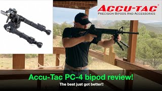 AccuTac PC4 bipod review [upl. by Hadihsar755]