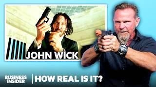 Army Firearms Specialist Rates Gun Technique In 13 Movies  How Real Is It  Insider [upl. by Pinkerton]