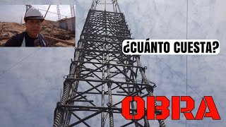 Precio acero para columnas 2022  Obra Construcción de fábrica [upl. by Weinstock]