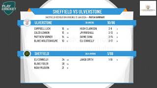 Cricket North West  OneDay Cup Grand Final  Grand Final  Sheffield v Ulverstone [upl. by Eniawed]