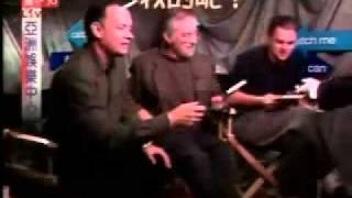 Leehom Wang interviews Spielberg Hanks amp DiCaprio 2002 [upl. by Yornoc]